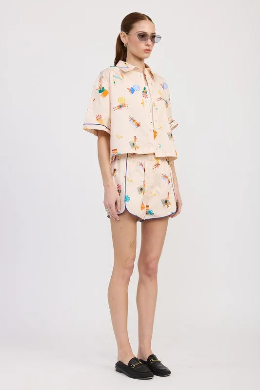 Playful Print Lounge Set – Your Go-To for Cozy & Cute Moments