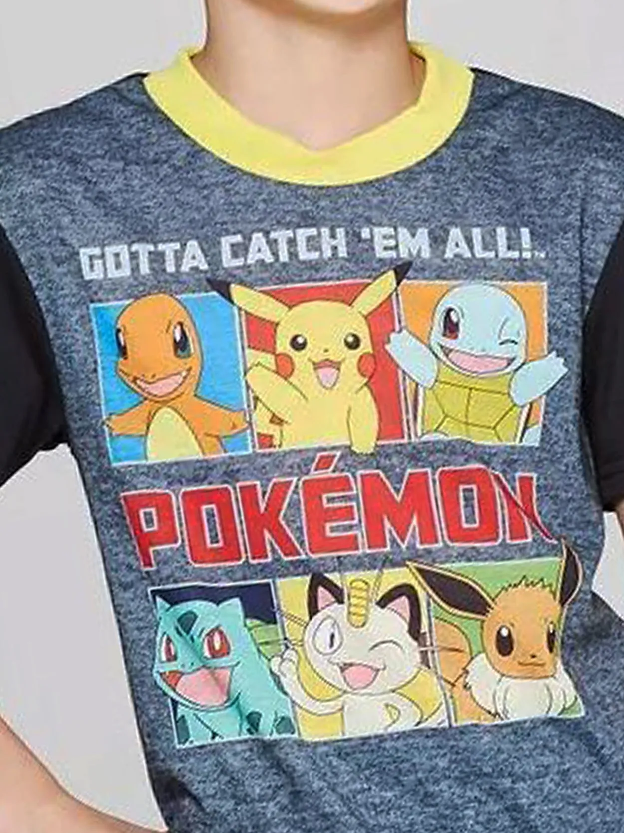Pokemon Short Sleeve Pajama Set