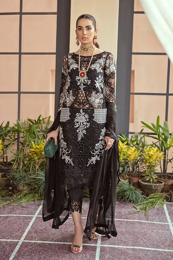 Premium Black Embroidered Pakistani Salwar Kameez Dupatta Salwar Suit