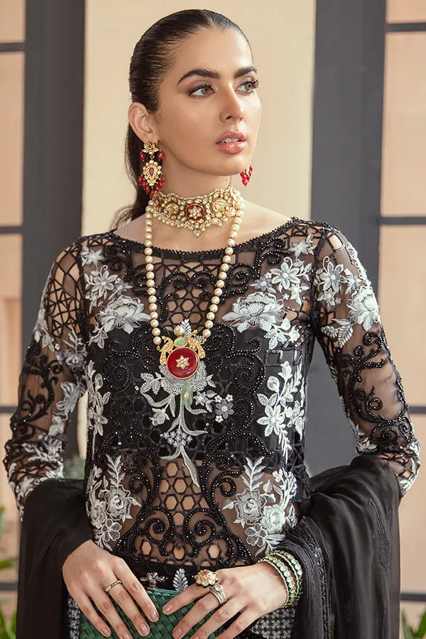 Premium Black Embroidered Pakistani Salwar Kameez Dupatta Salwar Suit