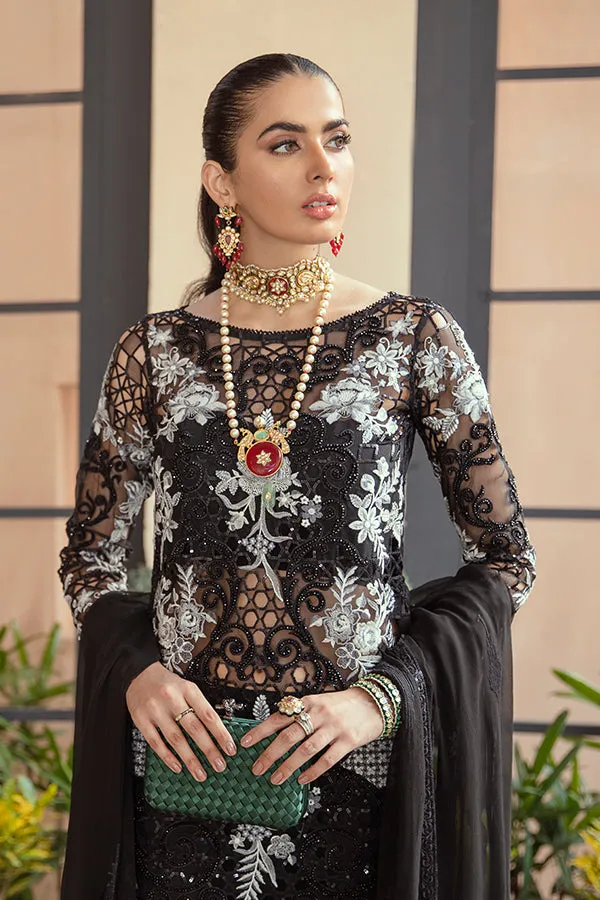 Premium Black Embroidered Pakistani Salwar Kameez Dupatta Salwar Suit