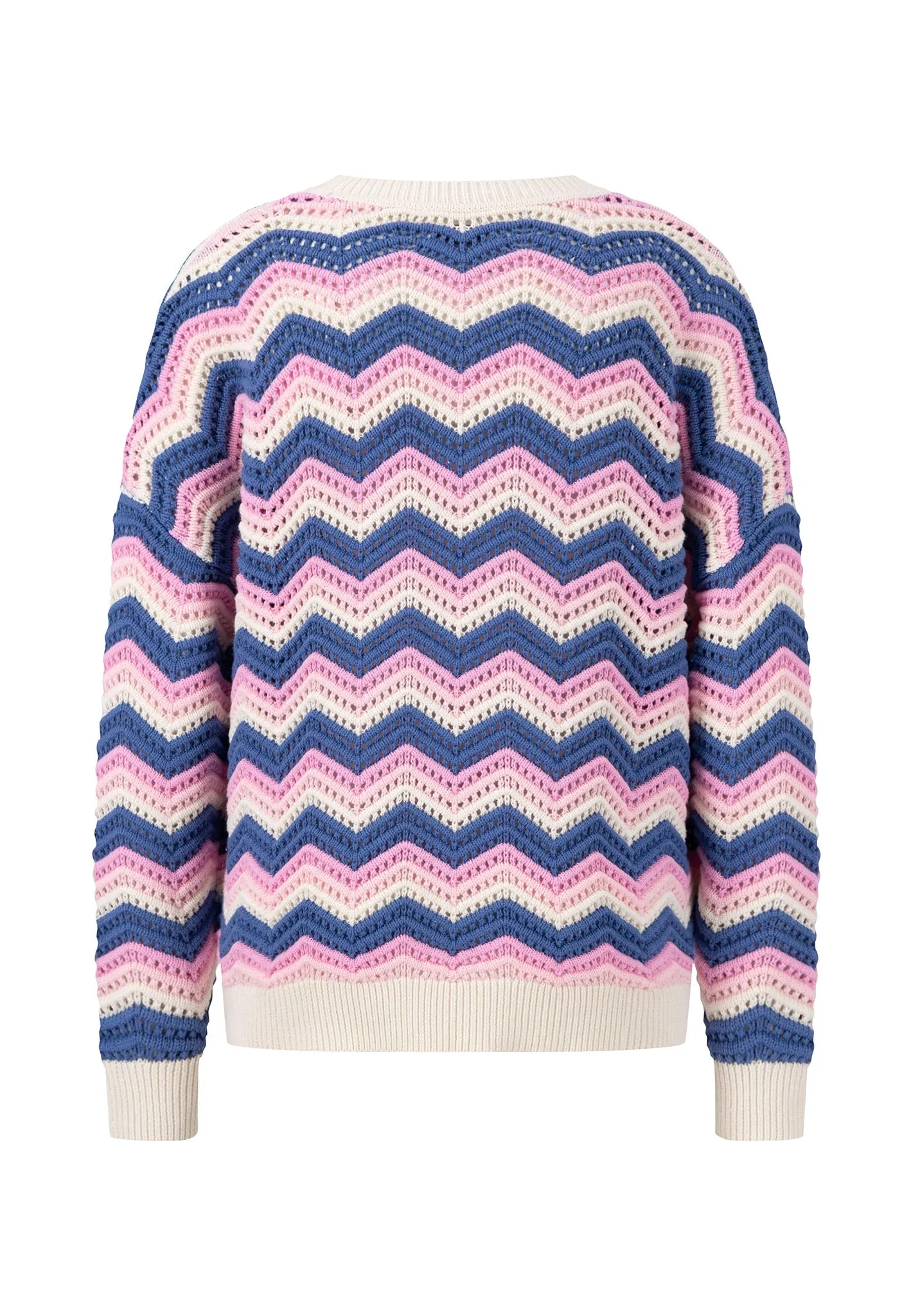 Pullover mit Zick-Zack-Muster
