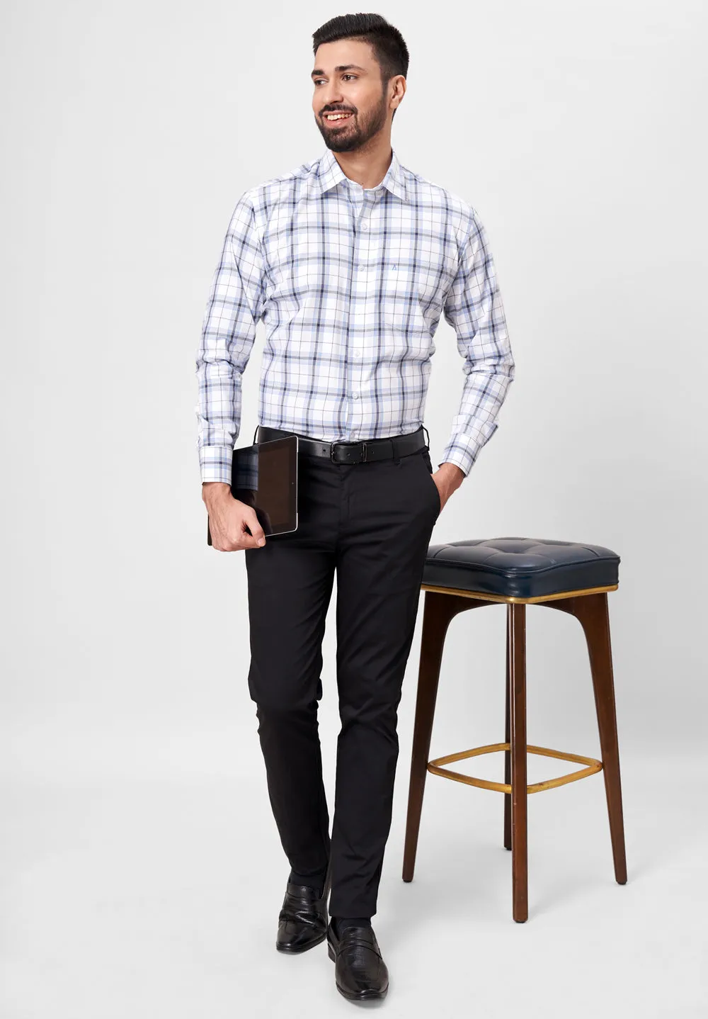Pure Cotton Formal-Regular Fit Shirt - 42661