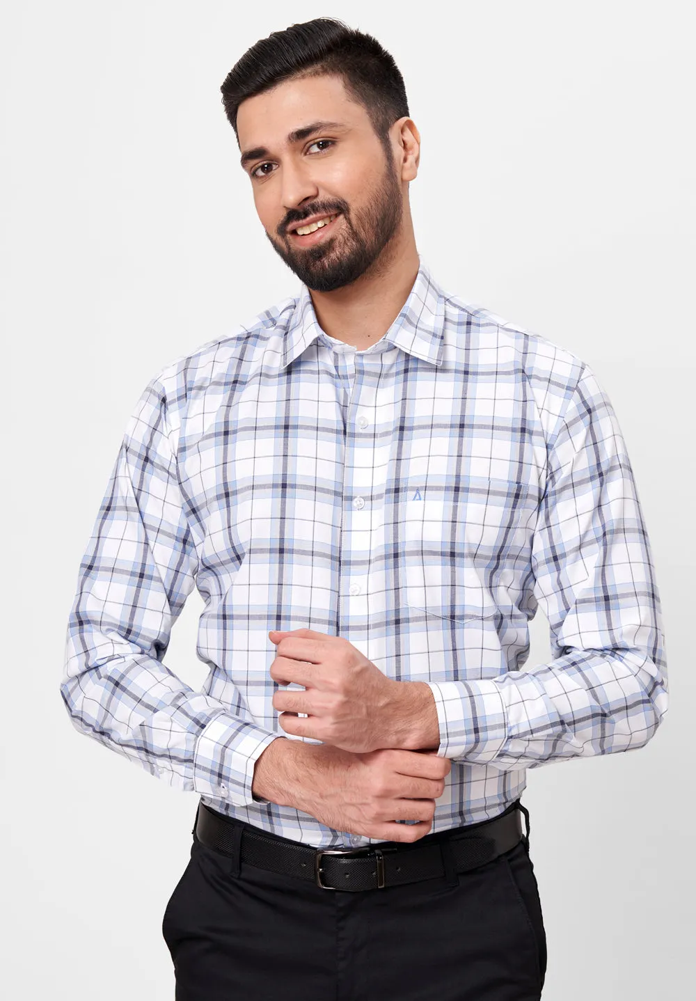 Pure Cotton Formal-Regular Fit Shirt - 42661
