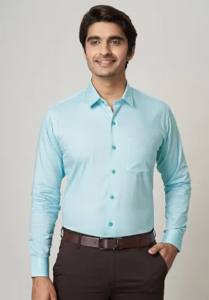 Pure Cotton Formal-Slim Fit Shirt -S42636