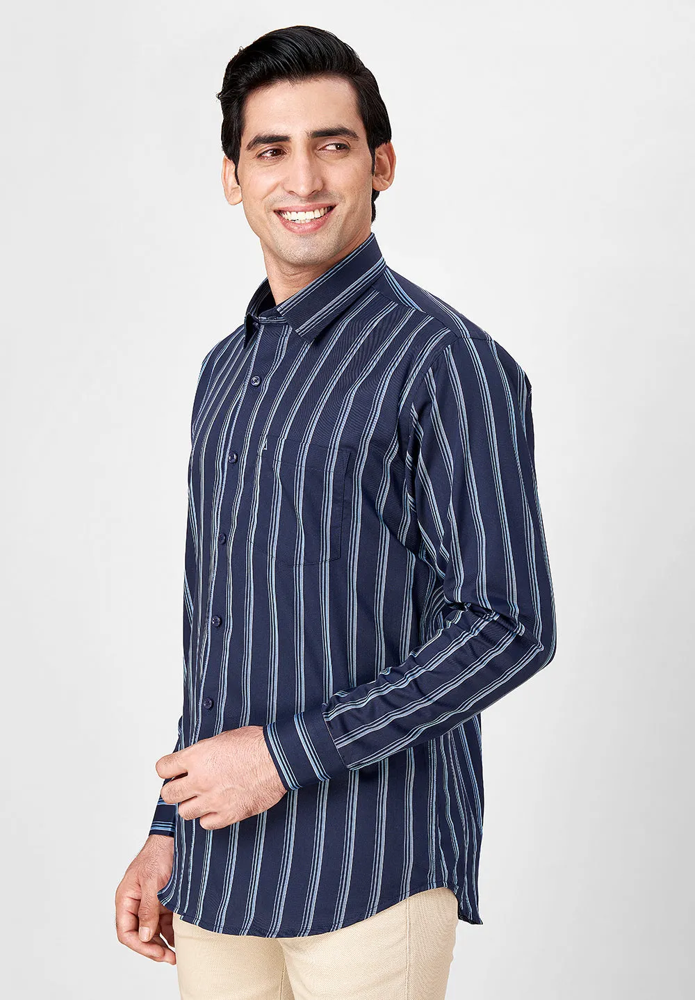 Pure Cotton Formal-Slim Fit Shirt - S42655