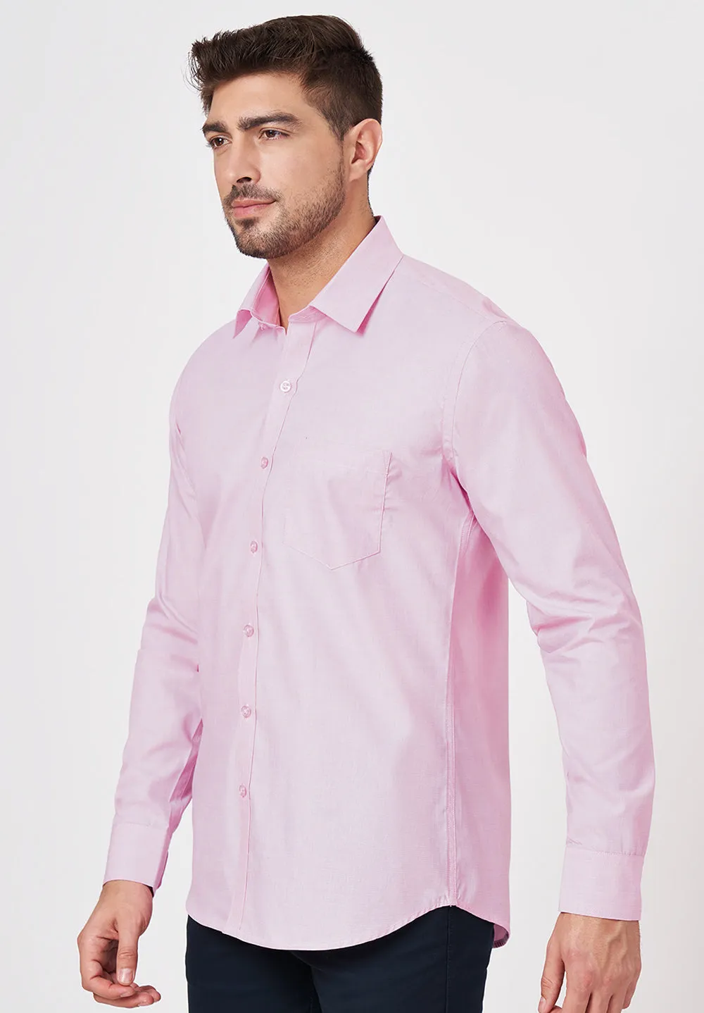 Pure Cotton Formal-slim Fit Shirt - S43453