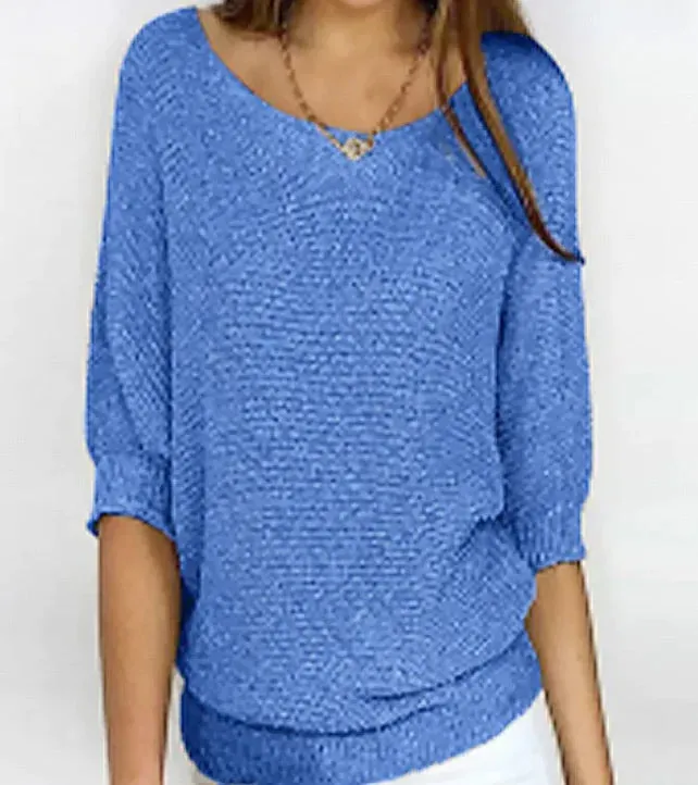 Pure Ease Round Neck Sweater