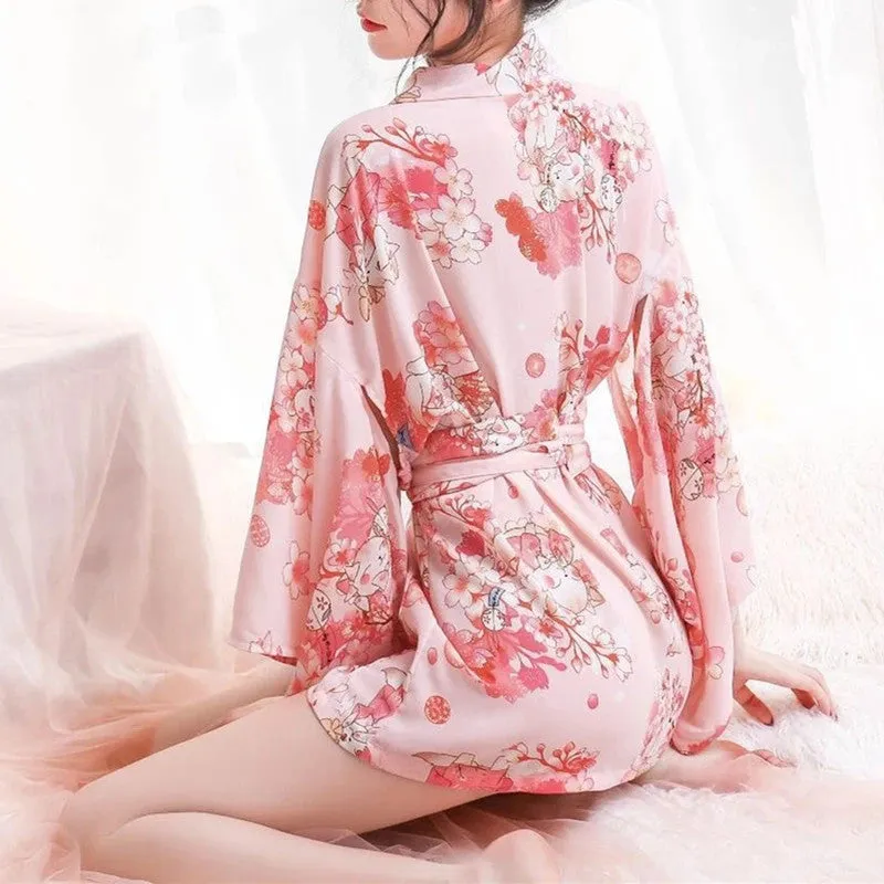 "JFASHION PRINTED BATHROBE" DRESS Y042118
