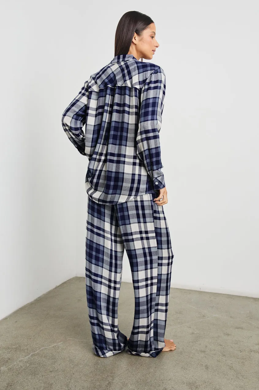 Rails - Luna Pajama Set - Lake Blue Cloud