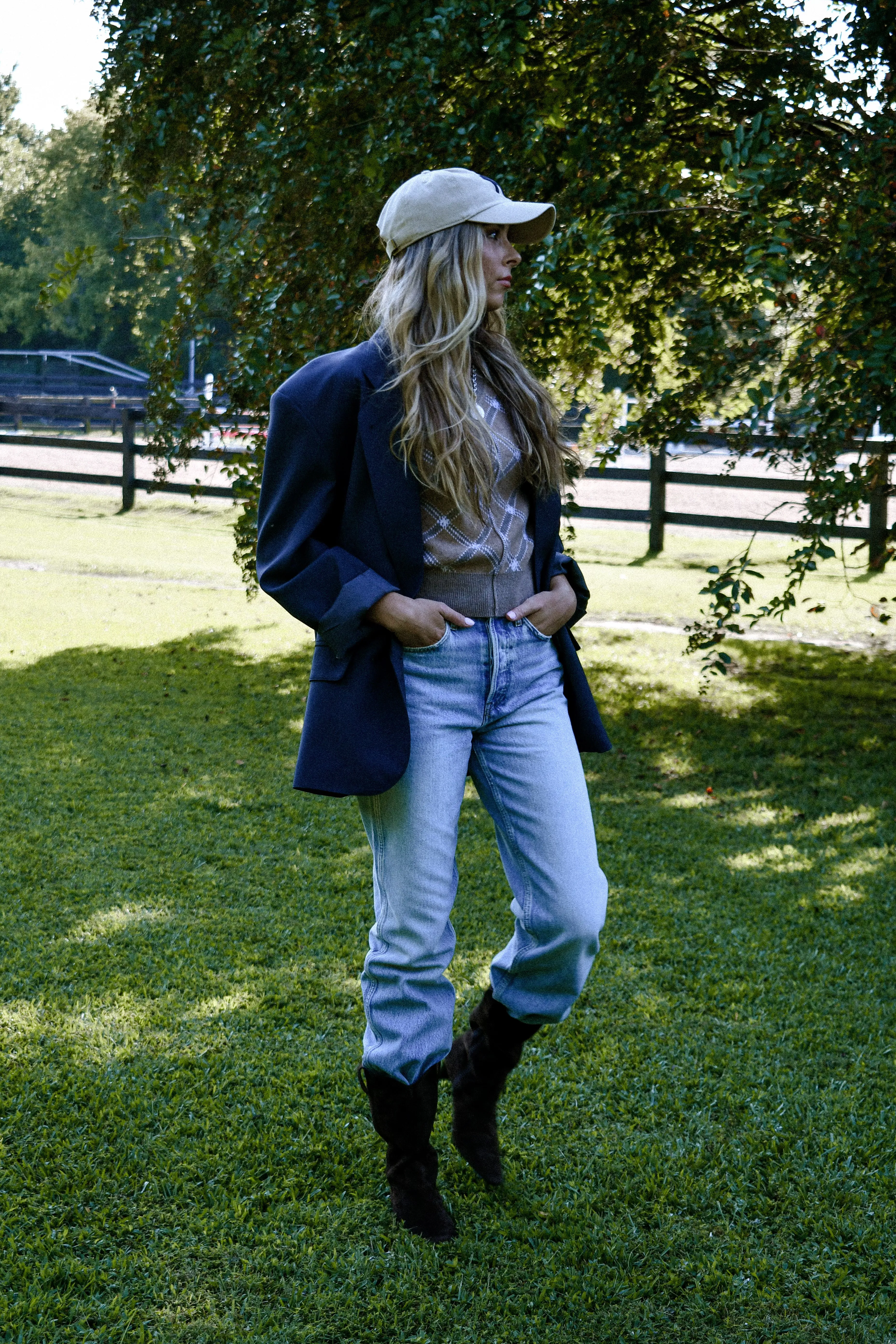 RE/DONE | 90s High Rise Loose - Light Blue
