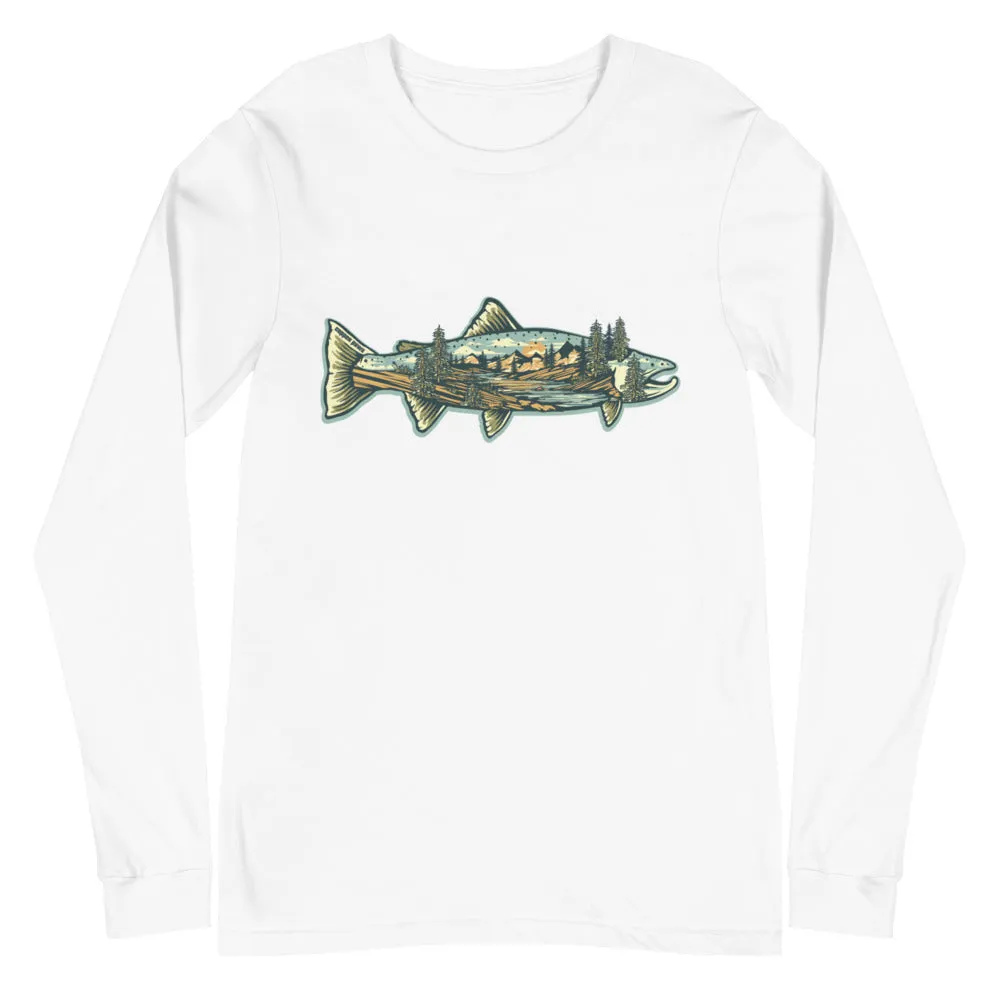 River Trout Long Sleeve Shirt