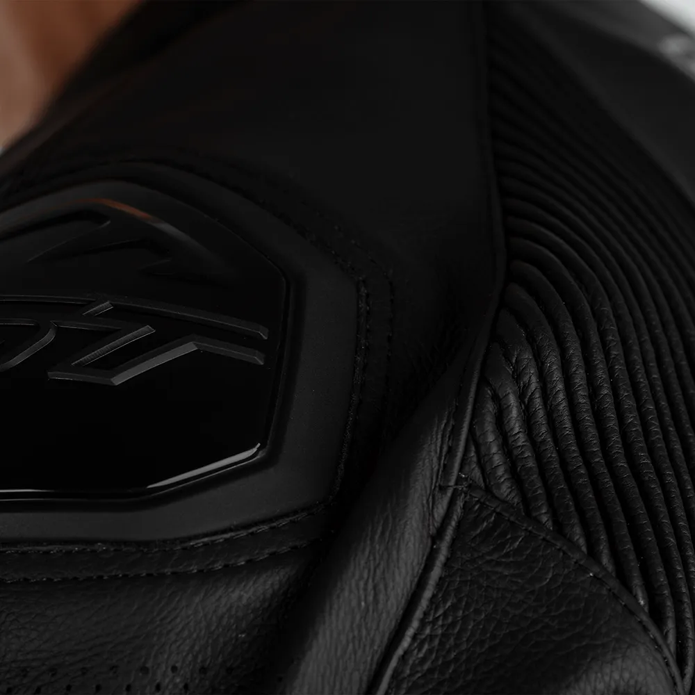 RST SABRE CE LEATHER JACKET [BLACK]