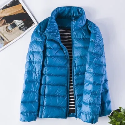 S-7XL Ultralight Puffy Down Coats