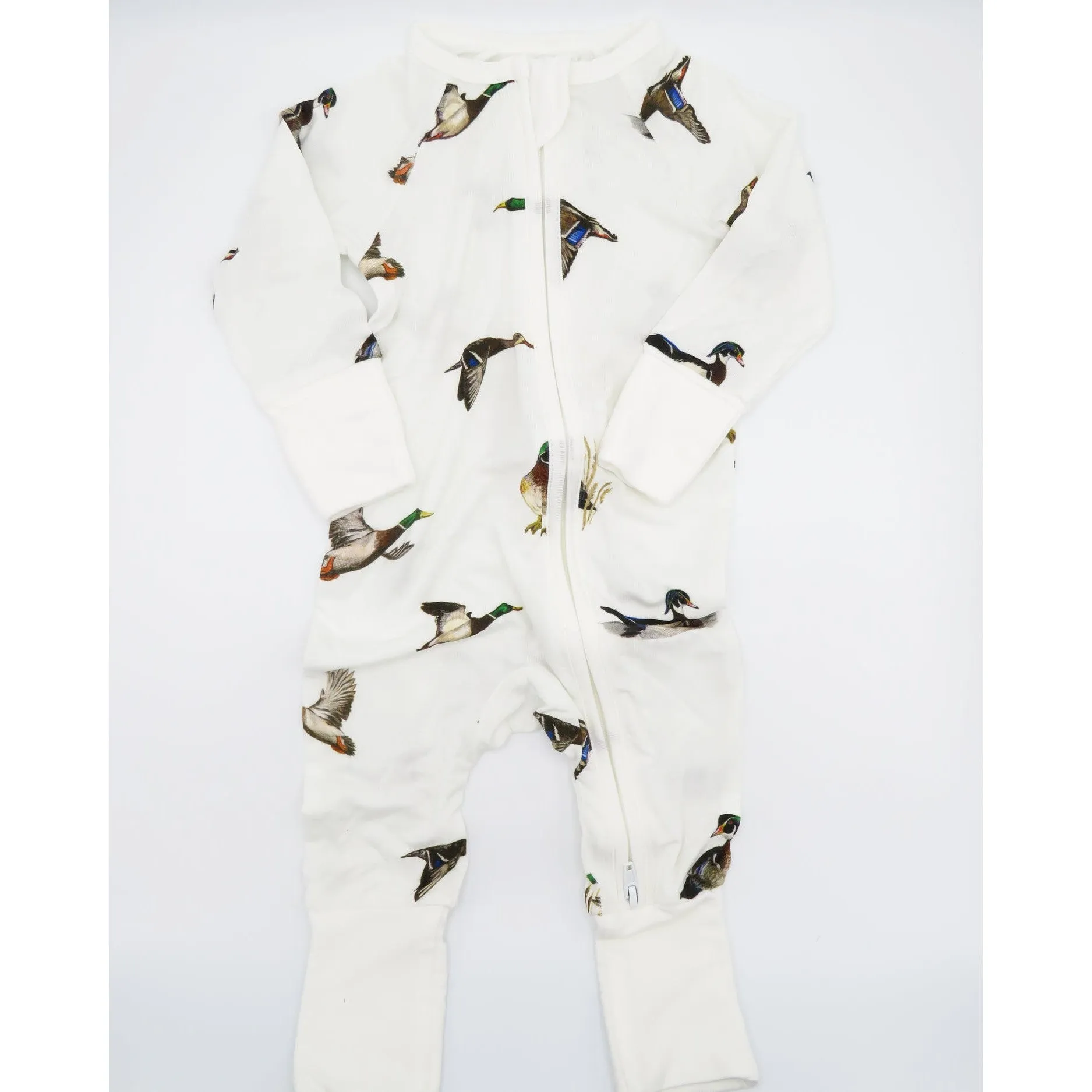 Saltwater Swaddle Convertible Zip Footies
