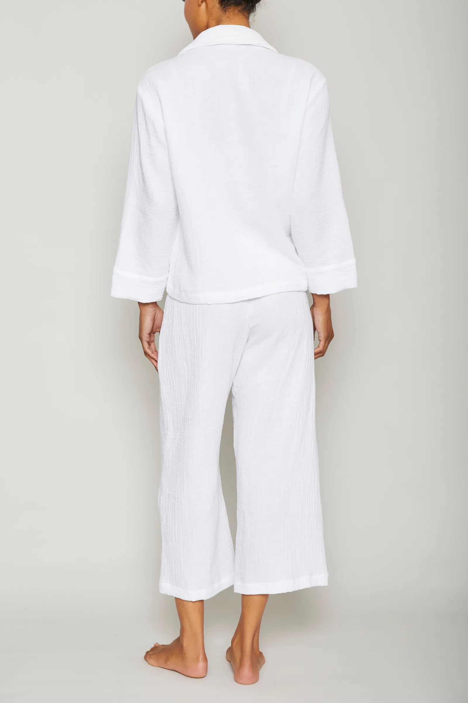 Sato Angel Pajama Set - White