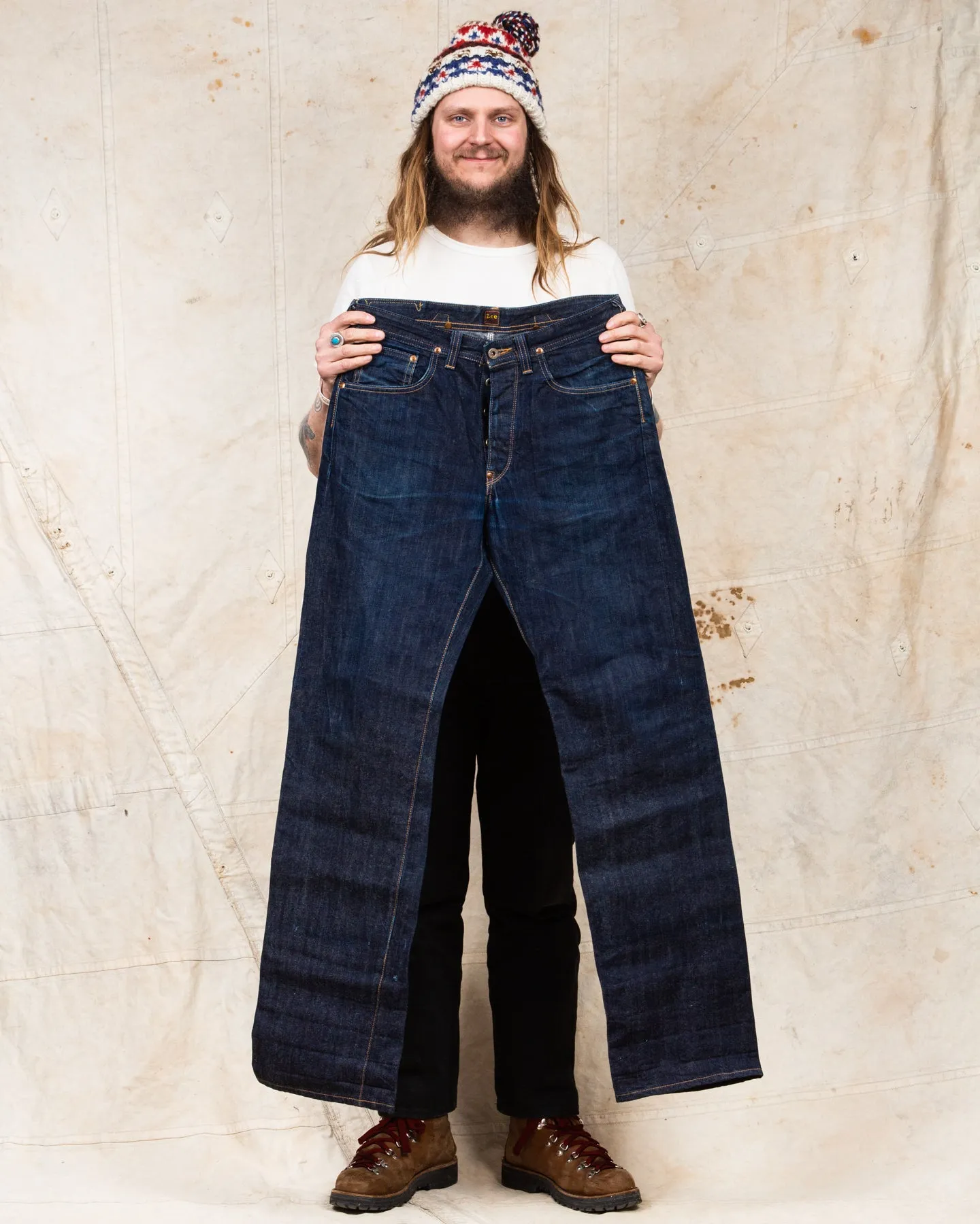 Second Hand Lee Archives 1936 Hair on Hide Jeans W32 / L 33
