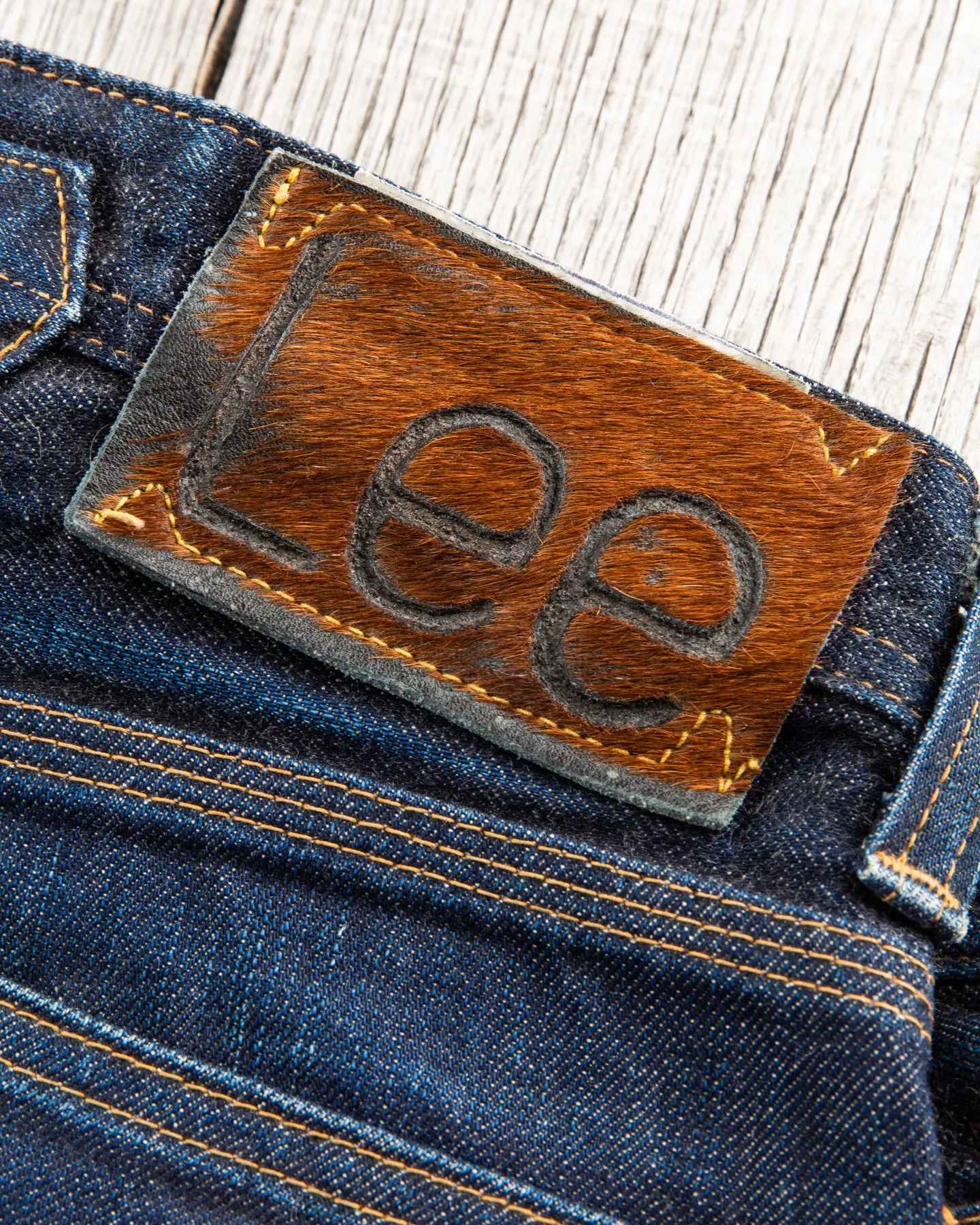 Second Hand Lee Archives 1936 Hair on Hide Jeans W32 / L 33