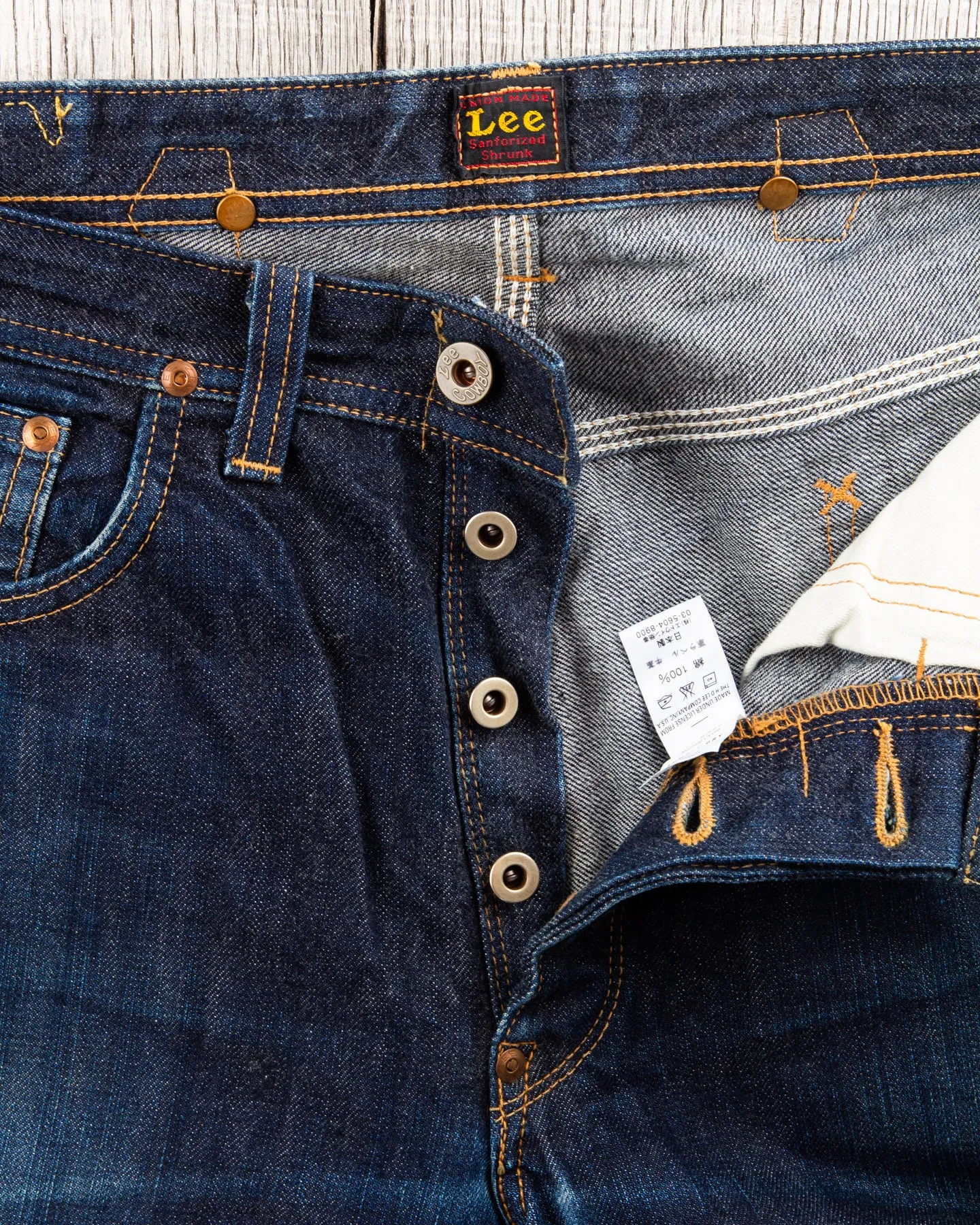 Second Hand Lee Archives 1936 Hair on Hide Jeans W32 / L 33