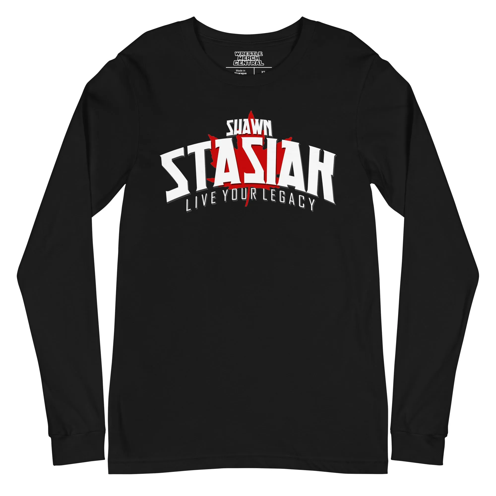 Shawn Stasiak "Live Your Legacy" Canadian Unisex Long Sleeve T-Shirt