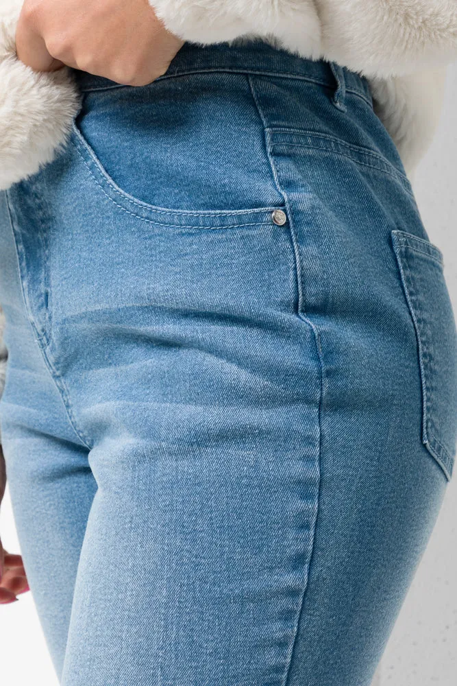 Skinny Denim Jeans Blue