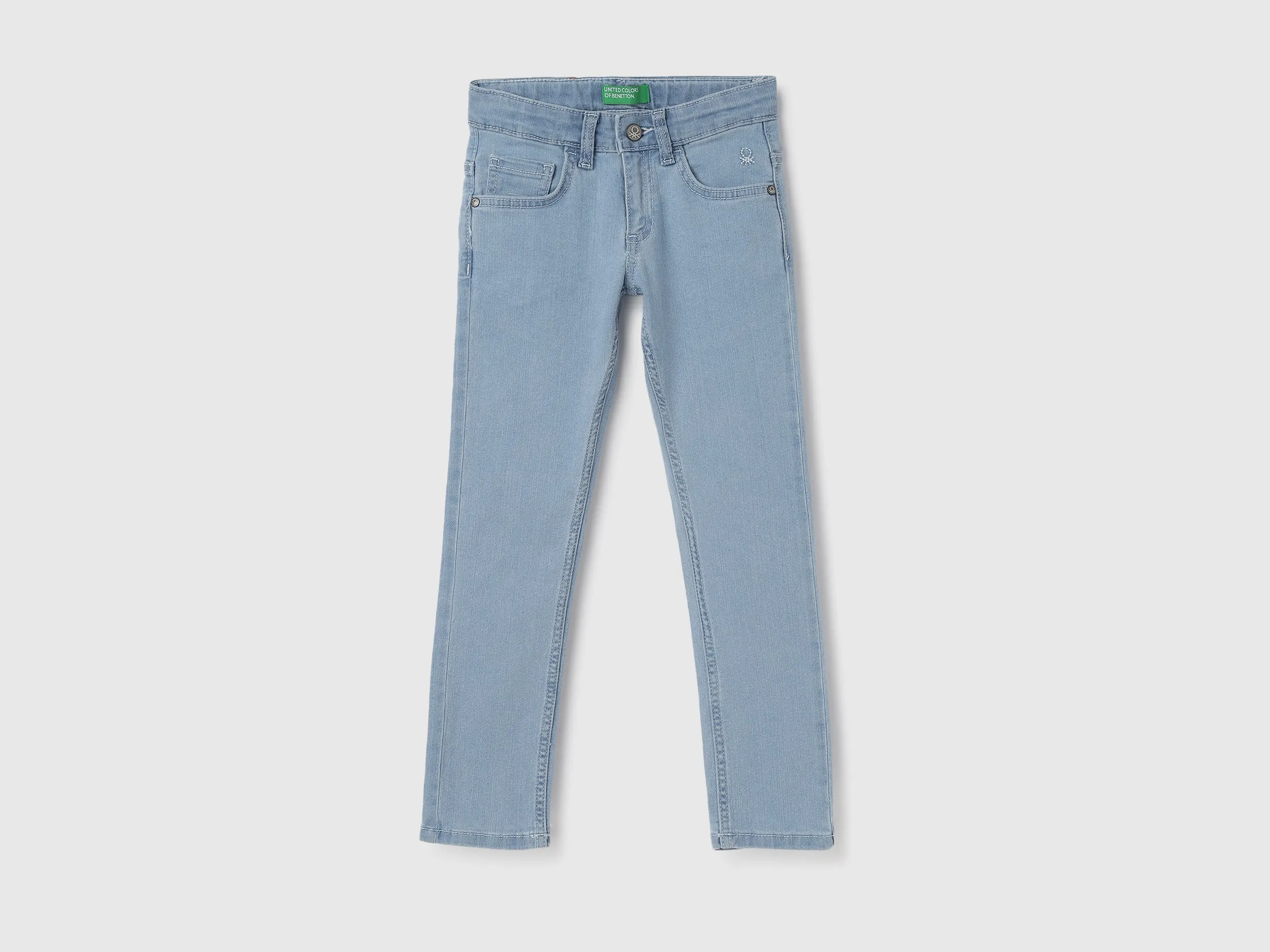 Solid Pattern Slim Fit Jeans