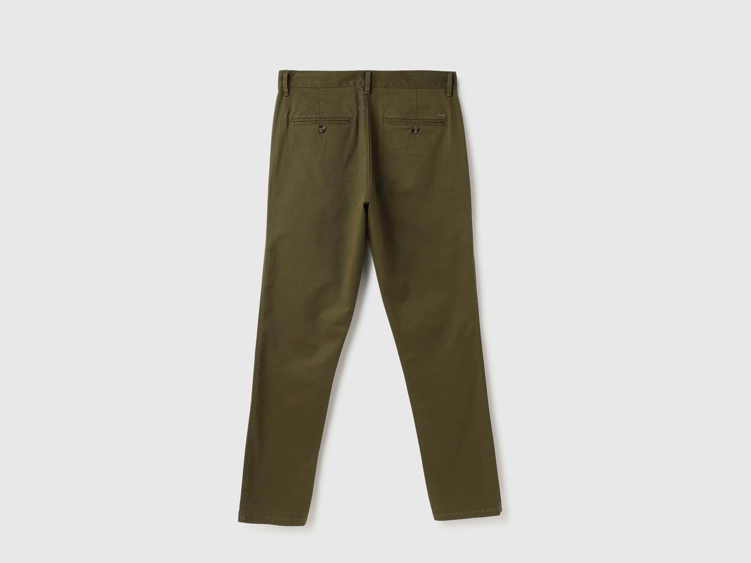 Solid Slim Fit Trousers