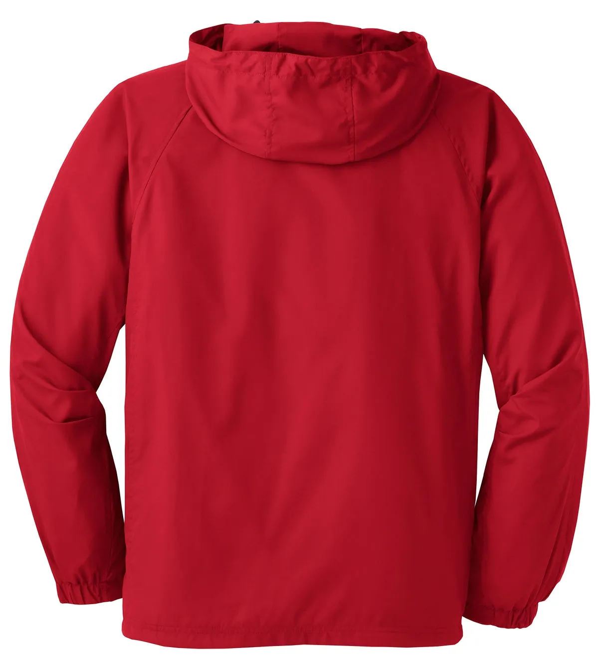 Sport-Tek Hooded Raglan Jacket. JST73 True Red