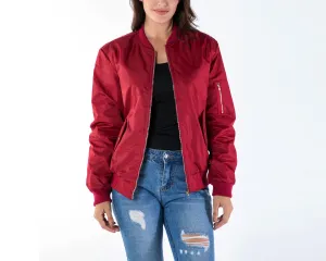 Stand Collar Thickening Bomber Jacket Women's Jacket