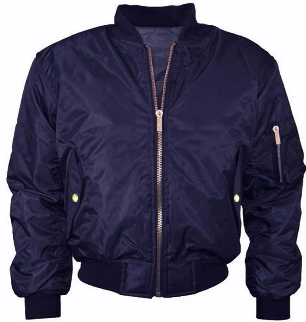 Stand Collar Thickening Bomber Jacket Women's Jacket
