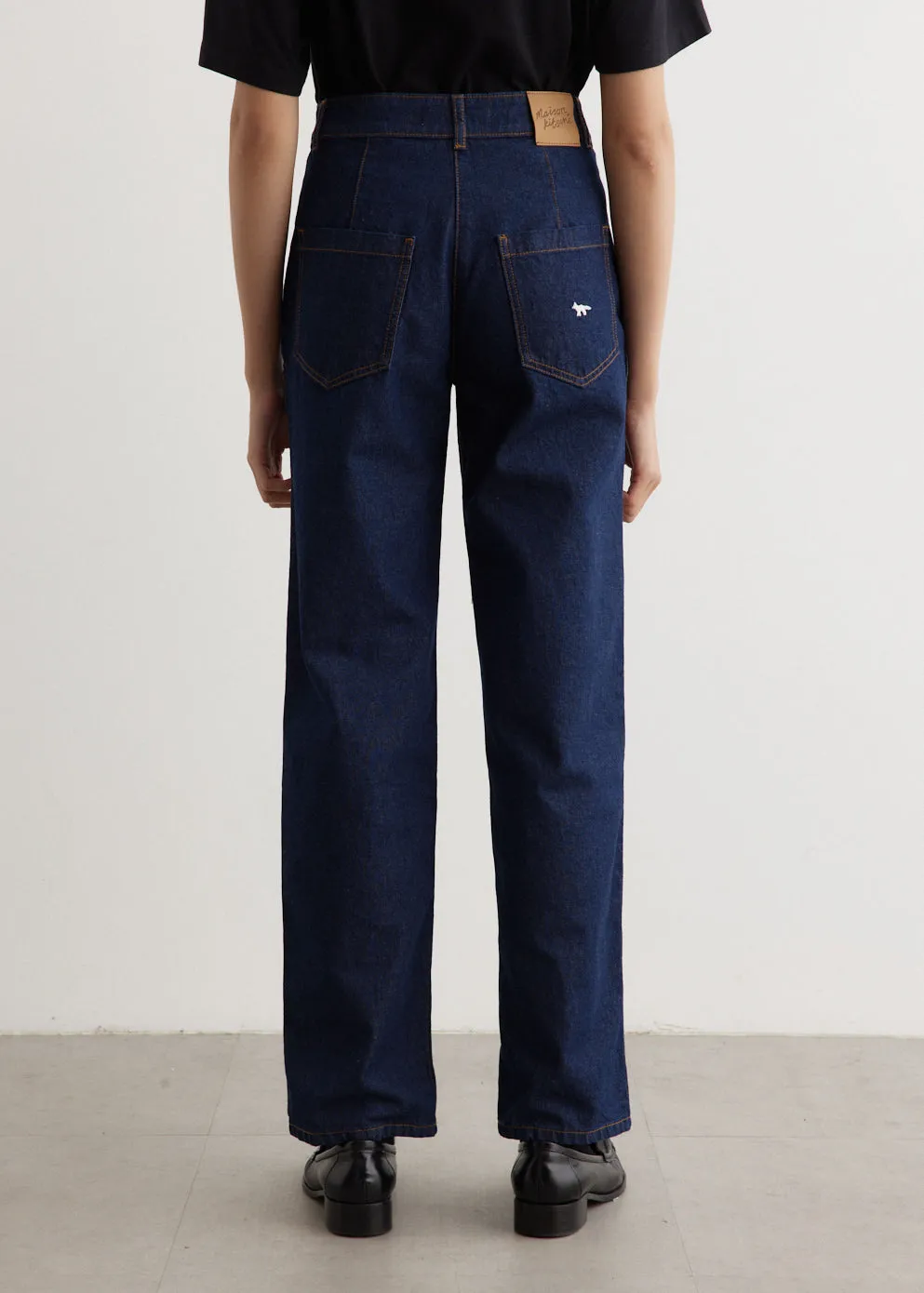 Straight Denim Jeans