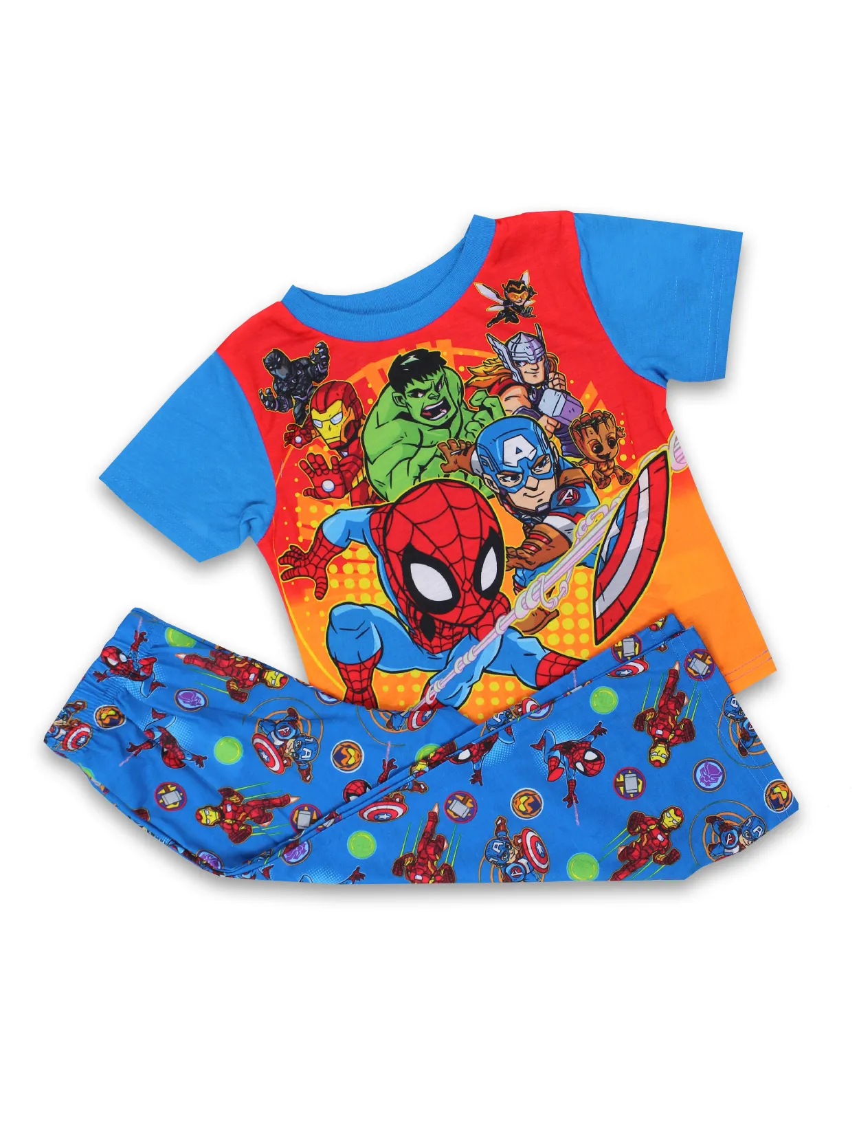 Super Hero Adventures Avengers Pajamas Set