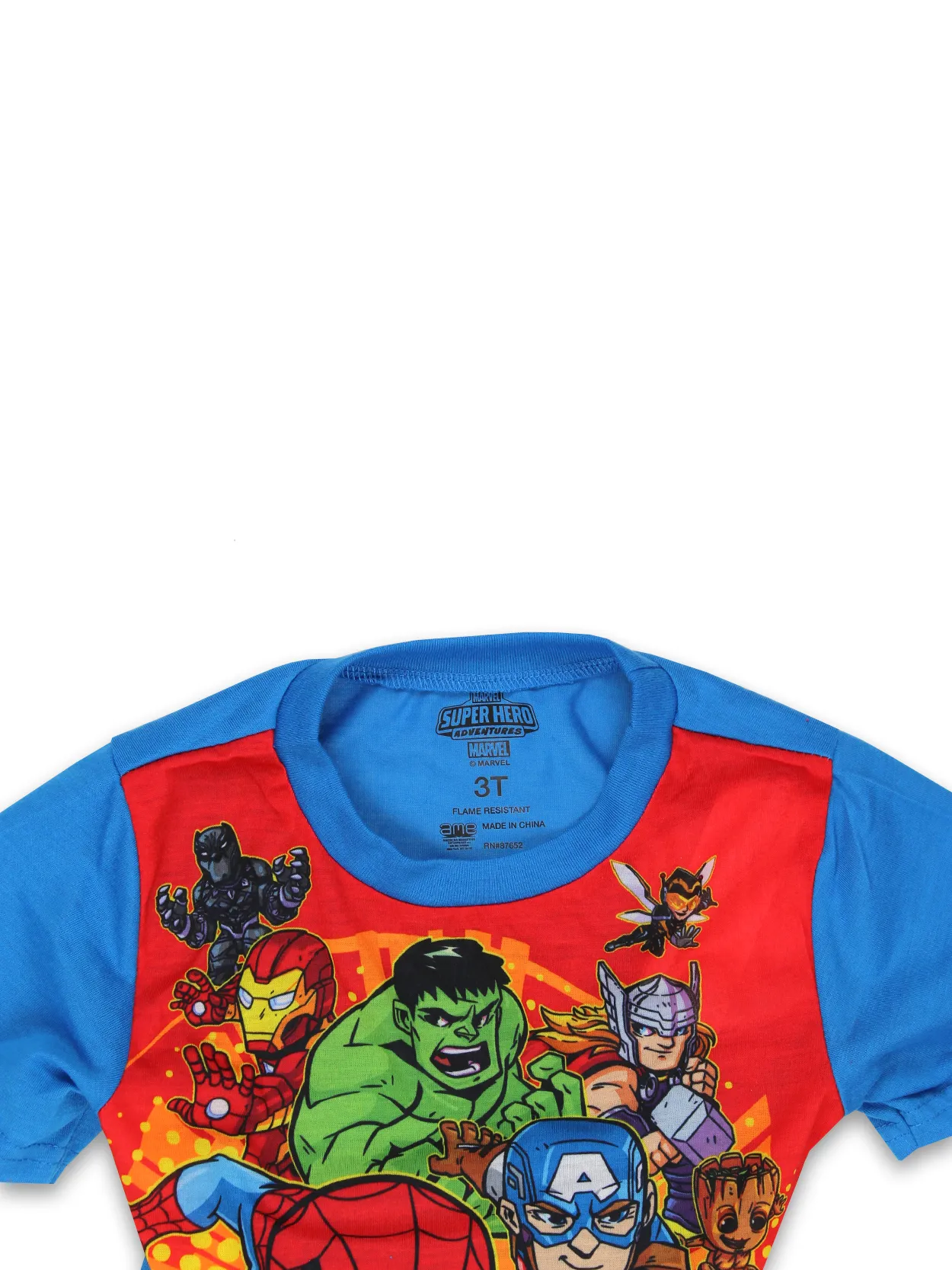 Super Hero Adventures Avengers Pajamas Set