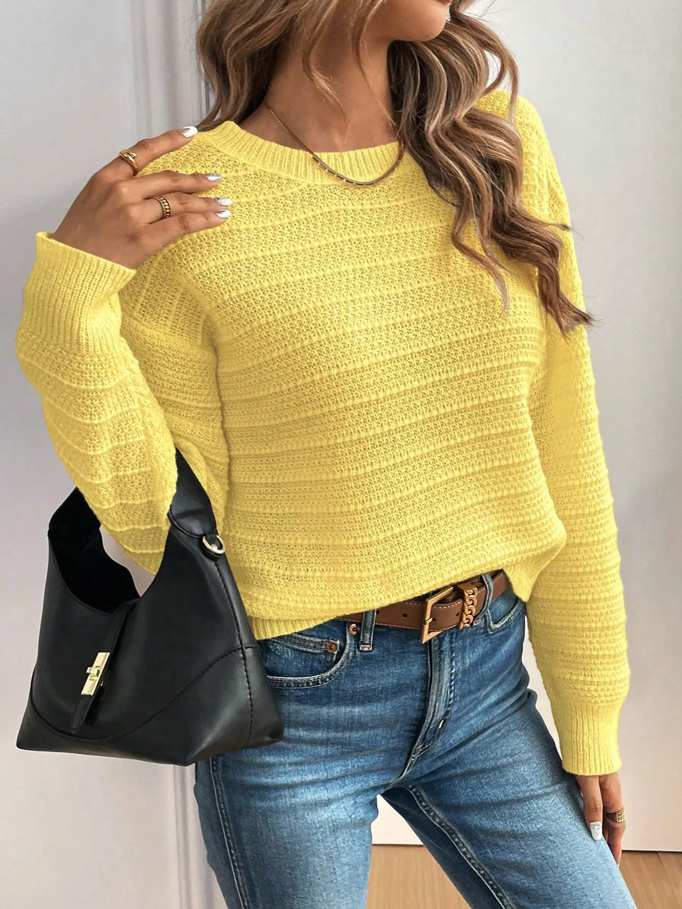 Suéter Casual con Moño de Cherry Vibes en