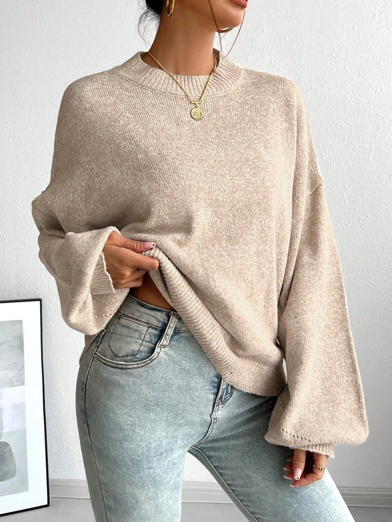 Suéter de Punto Casual para Mujer - Cherry Vibes
