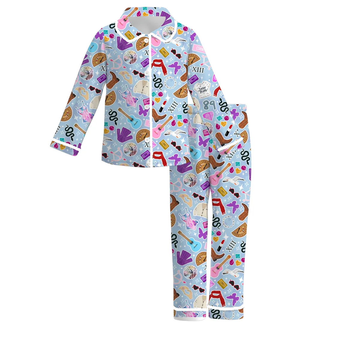 Swiftie Pajamas Taylor Swift Kids Youth Pajamas