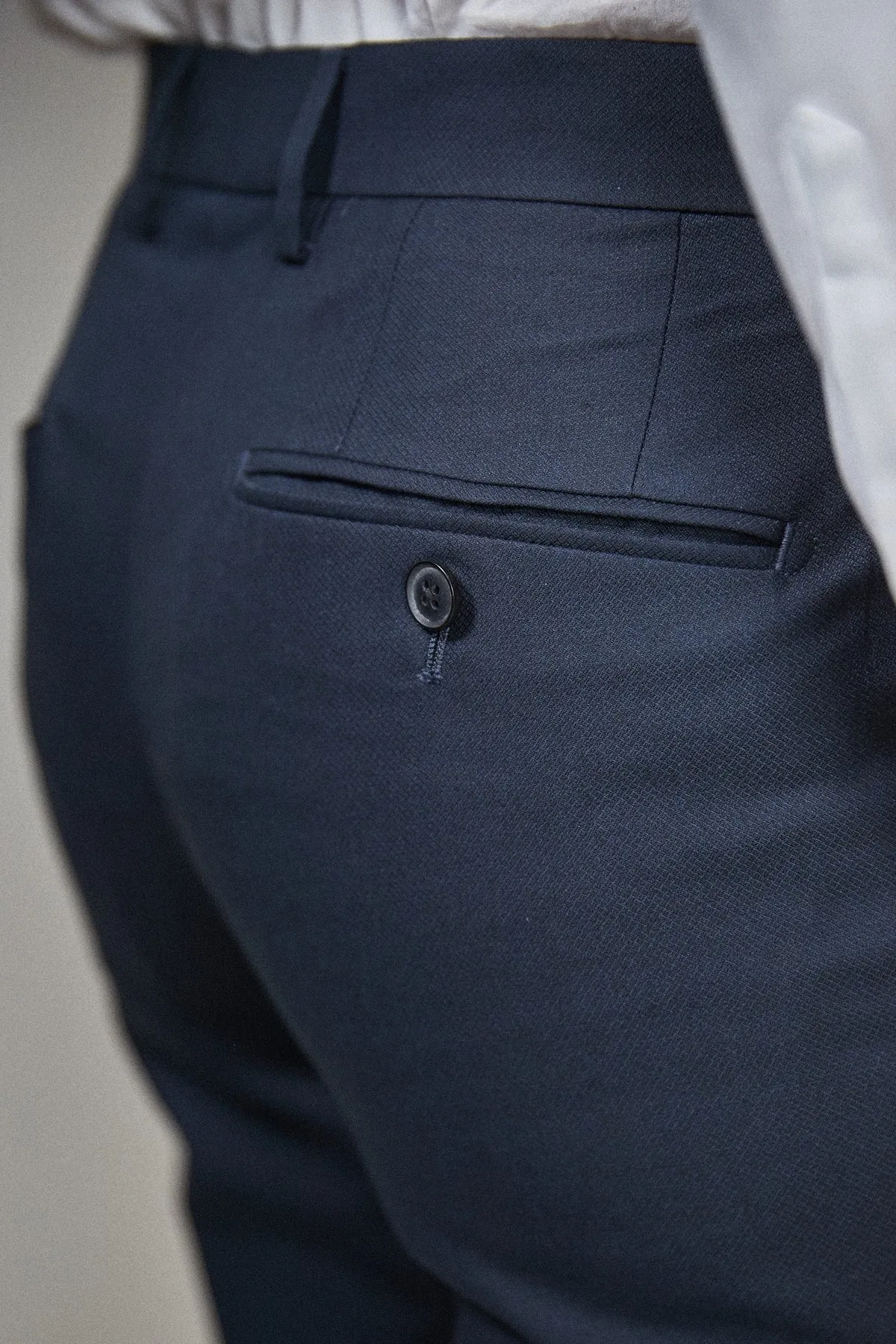 Textured Suit: Trousers