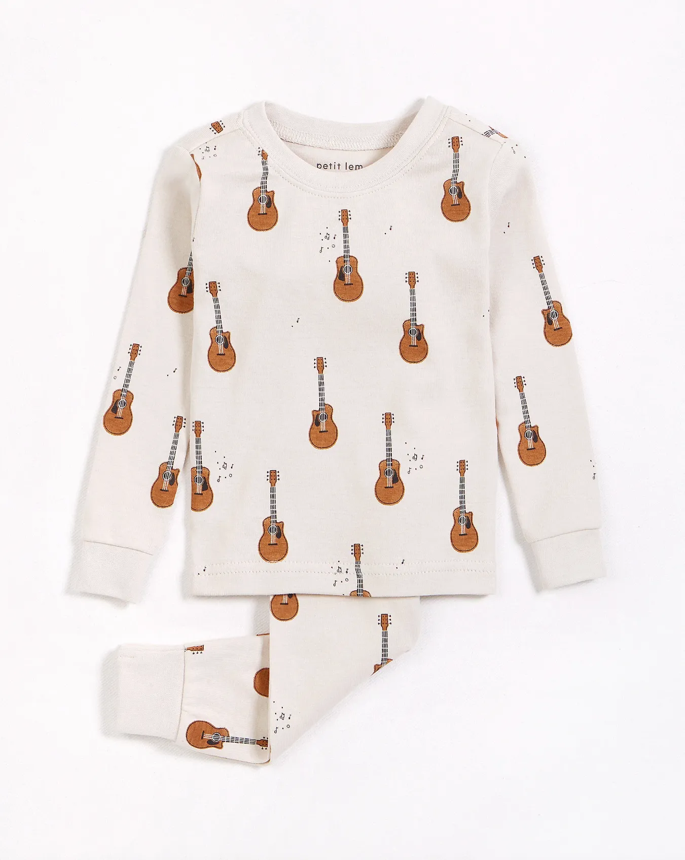 The Guitars Pajama Top & Bottom Set - KIDS