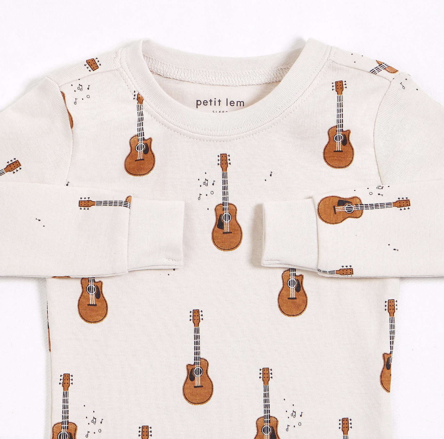 The Guitars Pajama Top & Bottom Set - KIDS