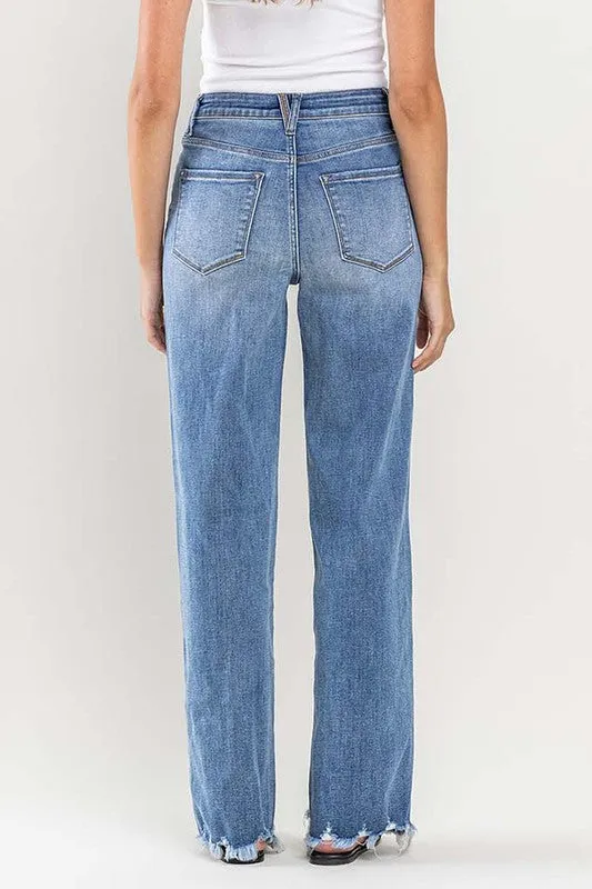 Ultra High Rise 90's Loose Fit Denim Jeans