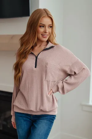 Up for Discussion Half-Zip Pullover