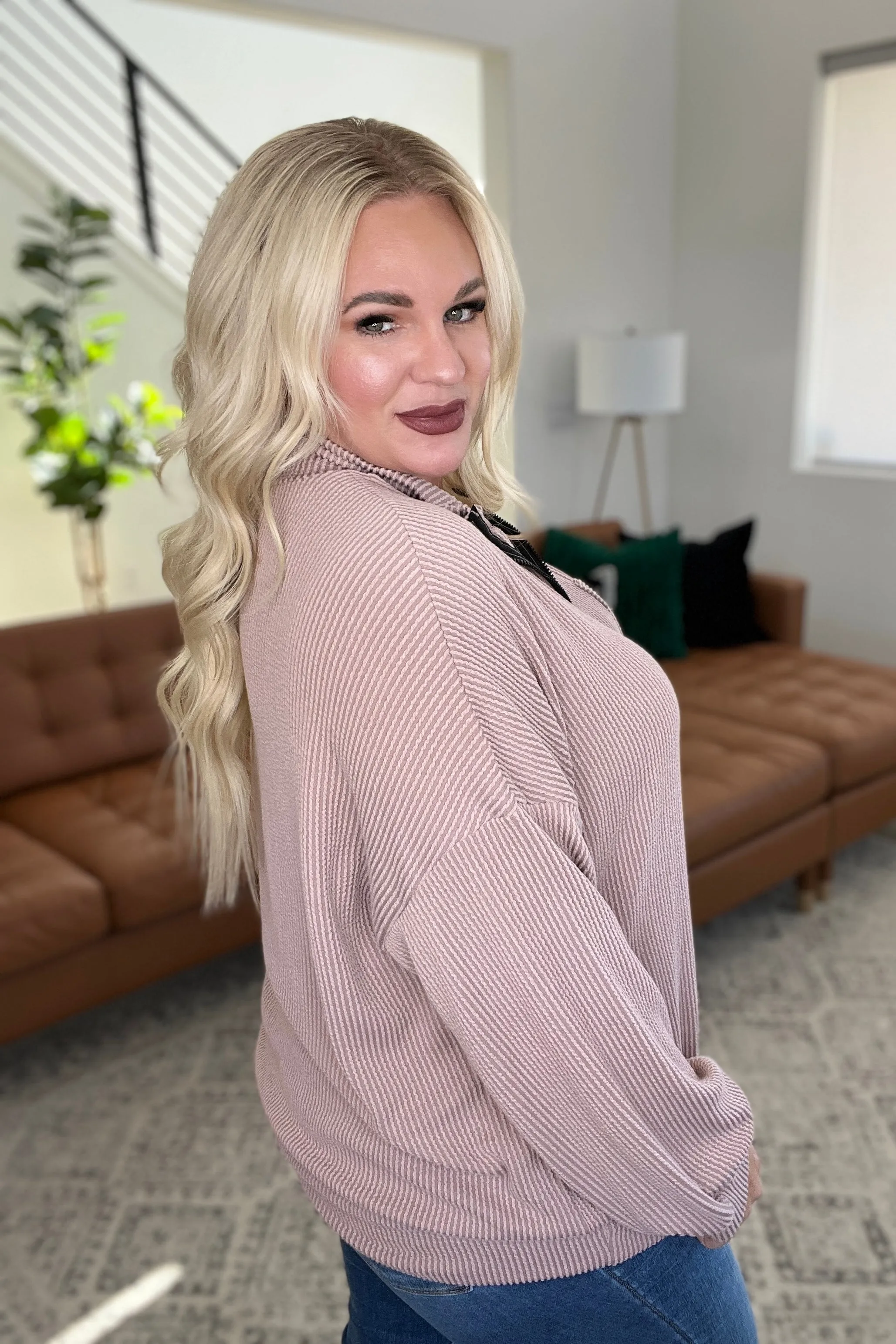 Up for Discussion Half-Zip Pullover