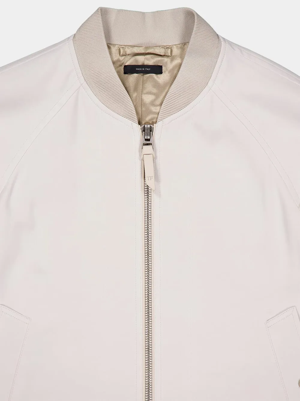 Viscose Cady Bomber Jacket