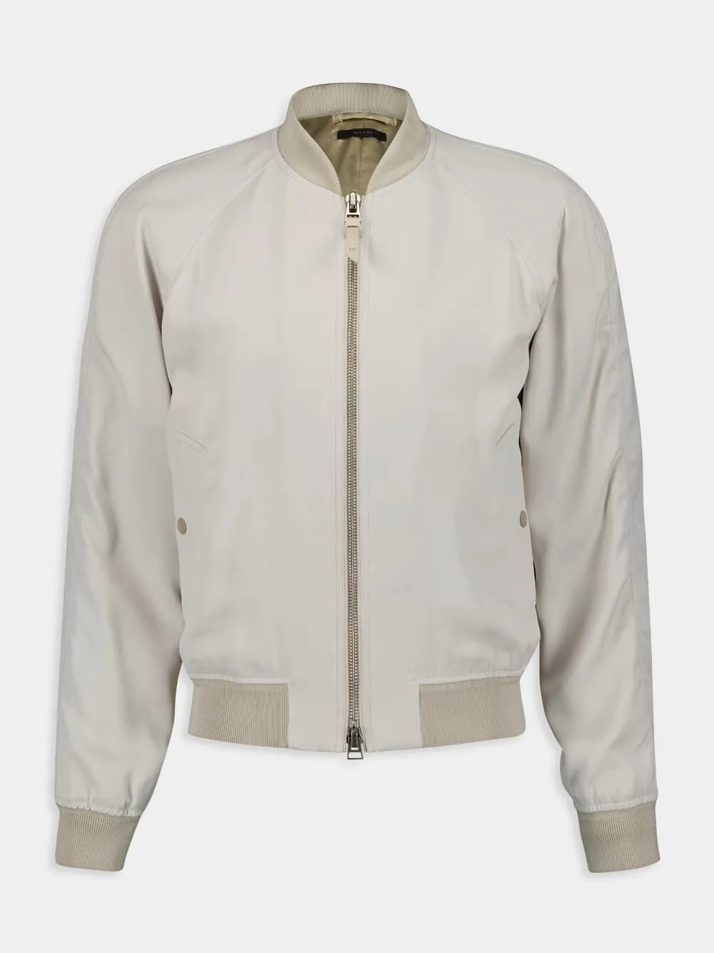 Viscose Cady Bomber Jacket