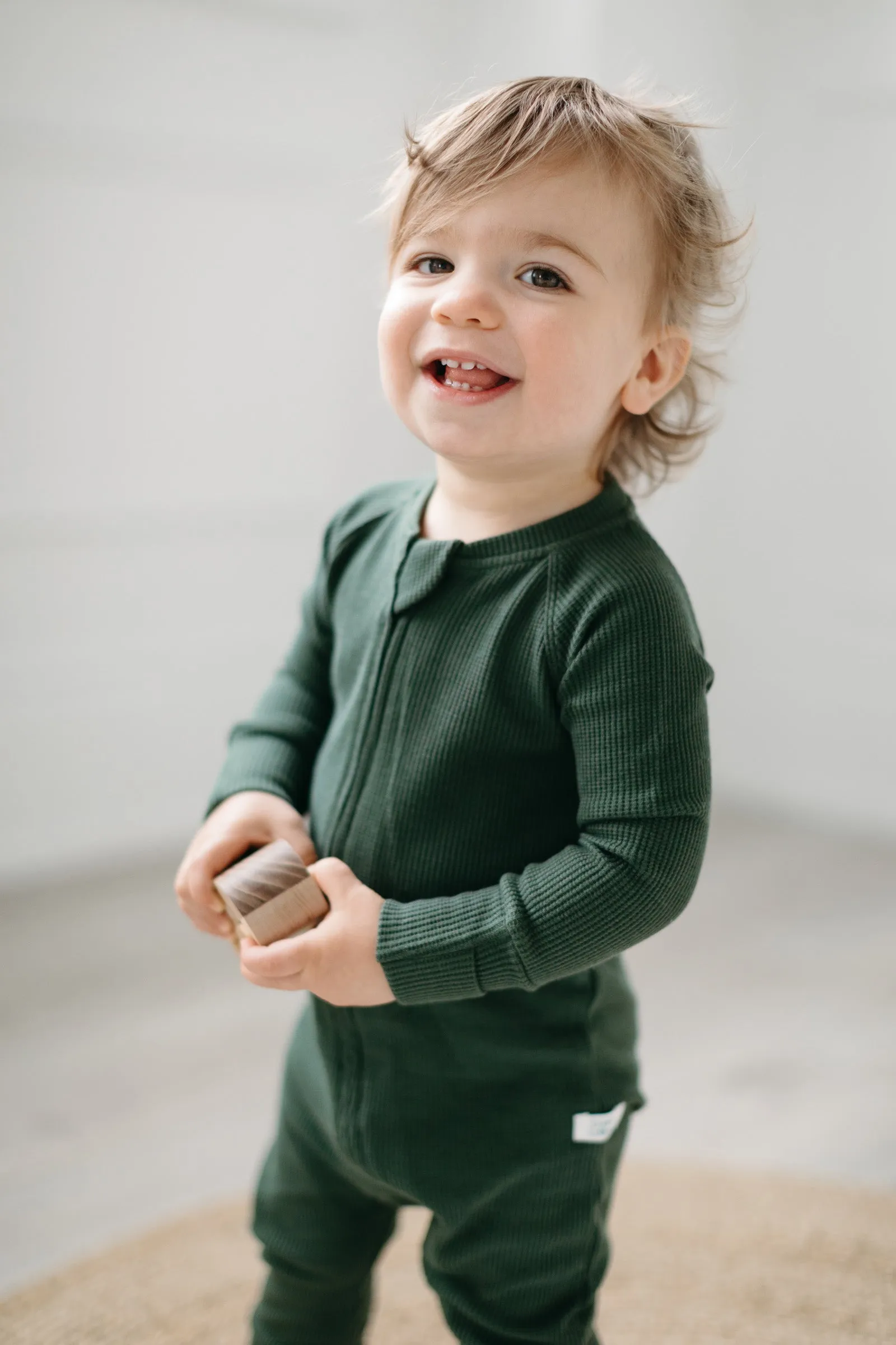 Waffle Sleeper - Spruce Green