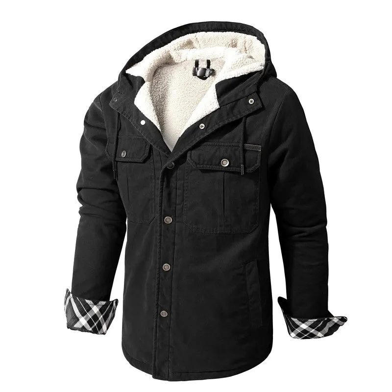 West Louis™ Velvet Warm Casual Bomber Jacket