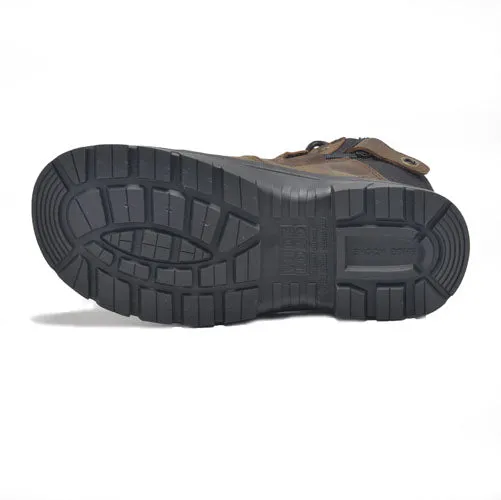 Wide Load 590CZN Casual Crazy 6 Inch Soft Toe Zip Boot