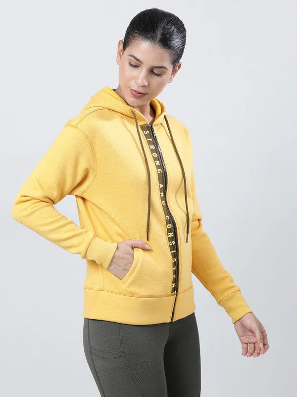 Women Mustard Solid Jackets-ND JACKET(SLUB)-MS