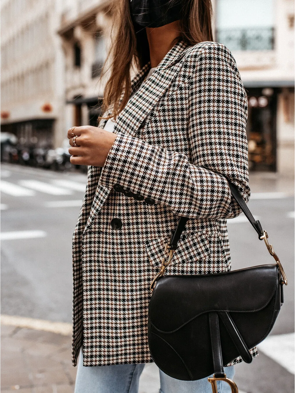 Women's Long Suit casual coat Jacket