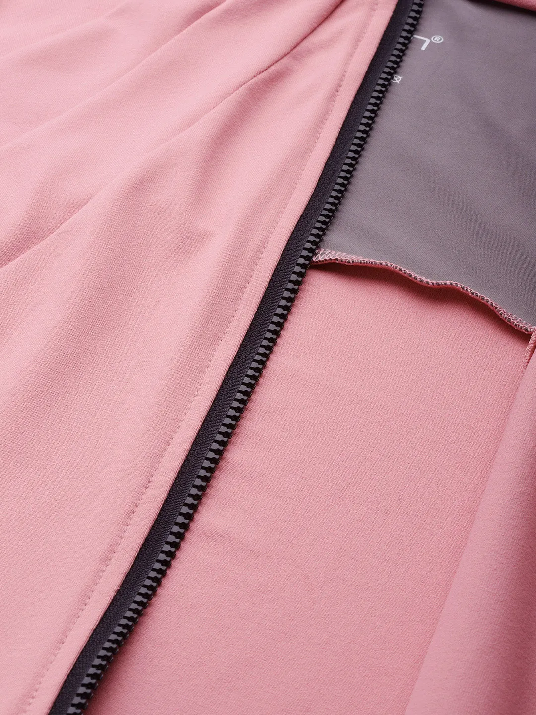 Women's Pink & Grey Snakeskin Print Training or Gym Sporty Jacket